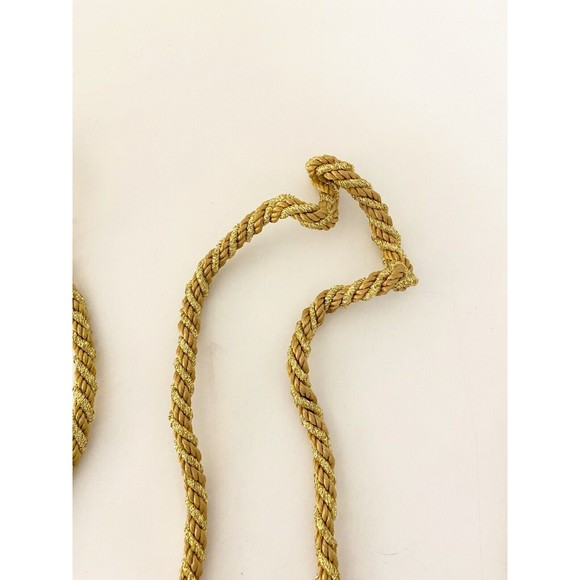 Curtain Tie Backs With Rosettes Set Of 4 - Picture 6 of 9